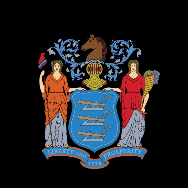 New Jersey Great Seal by Fun With Flags